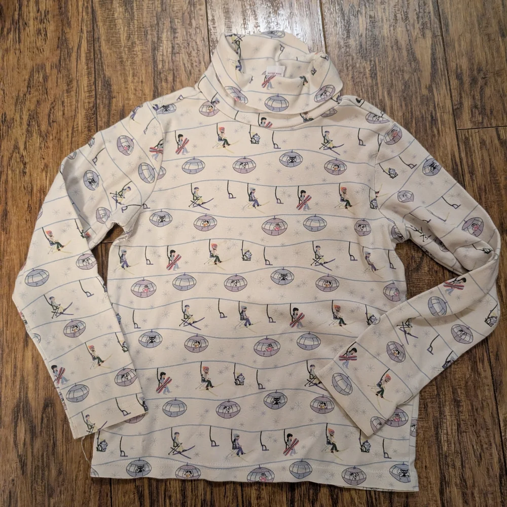Y2K Gymboree Apres Ski Turtleneck‎ And Embroidered Jeans